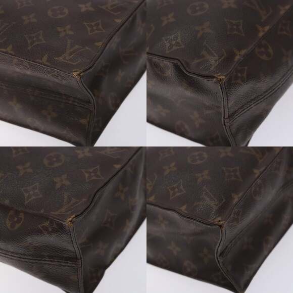 LOUIS VUITTON Monogram Sac Plat Hand Bag M51140 - Picture 10 of 12